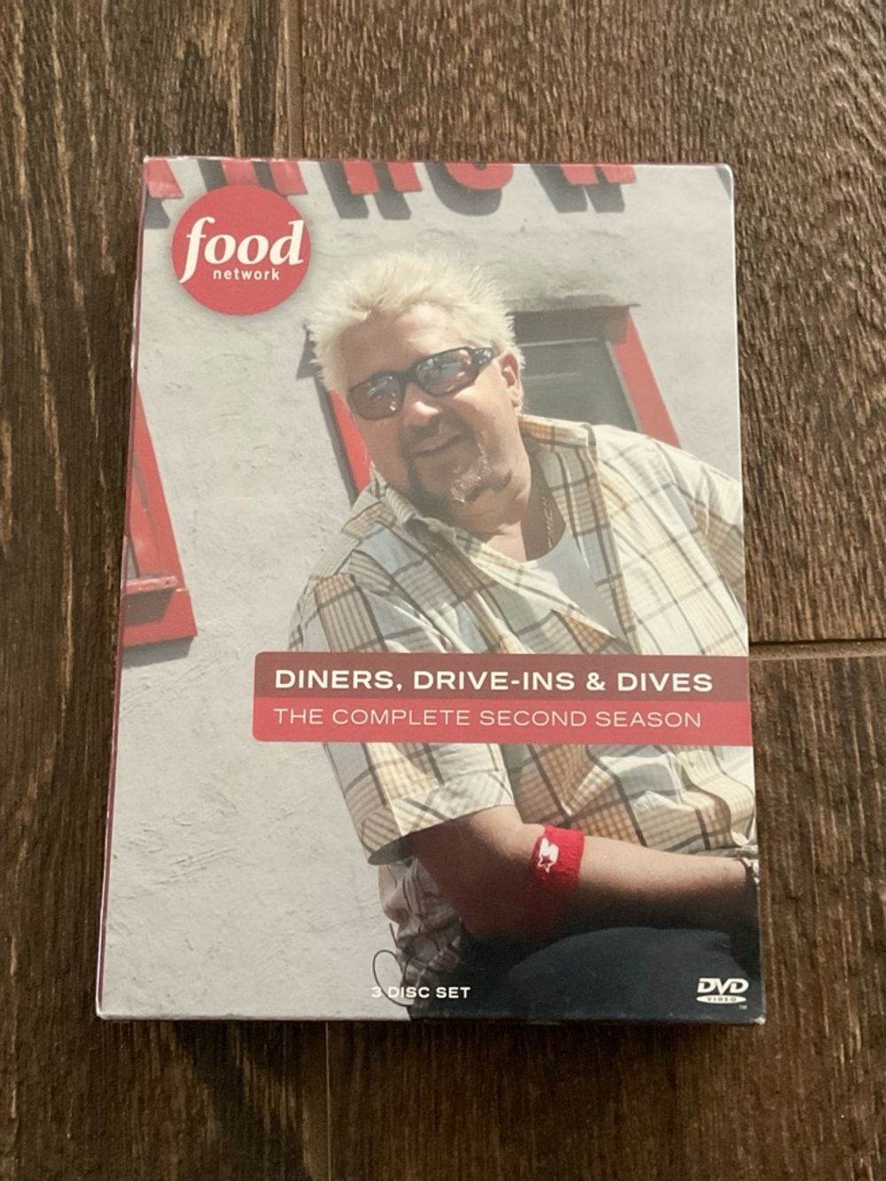 Food Network DVD Set — Maroon and White Packaging